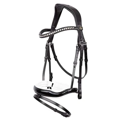 Image of BR bridle &quot;Bolton&quot; with anatomically shaped headpiece
