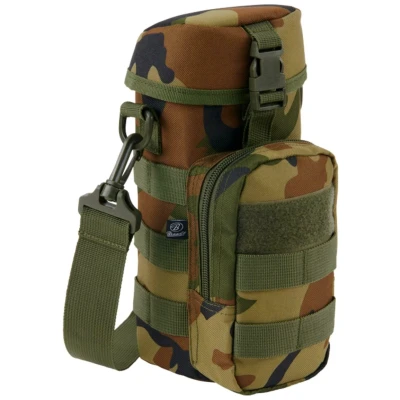 Image of Brandit BIG Bottle Holder Across body bag, Size: One Size, Olive camo
