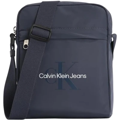 Image of Calvin Klein Jeans Men&#039;s Sport Essentials Reporter 18 Lv04g3000g Crossover, One Size, Blue (Ombre Blue), Size