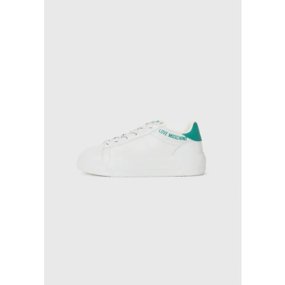 Image of Moschino Trainers, Men&#039;s, Size: 7, Bianco shoes