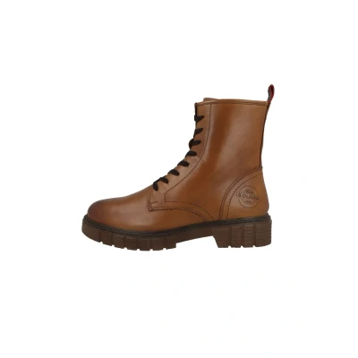 Image of s.Oliver Stiefelette Laceup ankle boots Cognac (52520343305), Women&#039;s, Size: 5, (5 25203 43 305) Leather