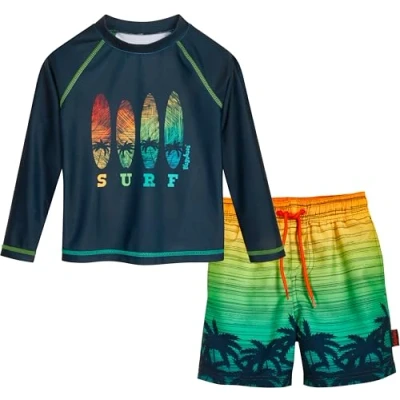 Image of Playshoes Protection Beach SET Long sleeved top for kids, Size: 110, Navy