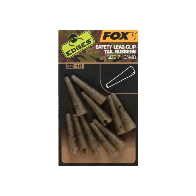 Image of Fox Edges Camo Lead Clip Tail Rubbers Size 7 (10 pieces) Terminal tackle