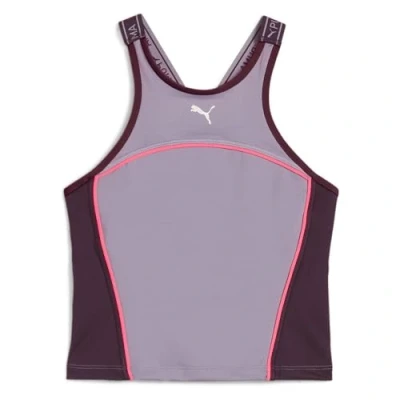 Image of Puma FIT Train Strong Fitted TANK Top, Women&#039;s, Size: XL, Pale plum