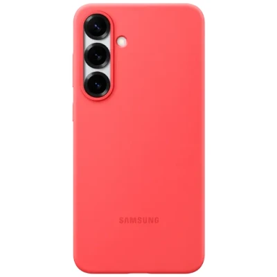 Image of Samsung Silicone Back Cover Red Galaxy S25+