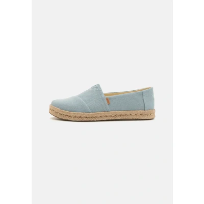 Image of TOMS Alpargata ROPE 2.0 Espadrilles, Women&#039;s, Size: 6, Light blue Textile
