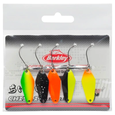 Image of Berkley Area Game Spoons 5 Pack Small Wobble Spoon for Trout and Perch Fishing, Lead Free, Fusion 19 Hook