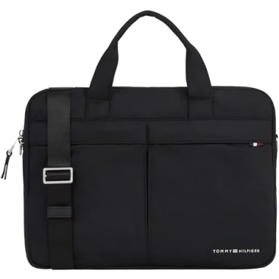 Image of Tommy Hilfiger Signature Computer BAG Laptop bag, Men&#039;s, Size: One Size, Black