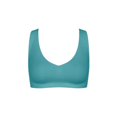 Image of Sloggi FEEL 2 0 Bustier, Women&#039;s, Size: Small, Quiet turquoise