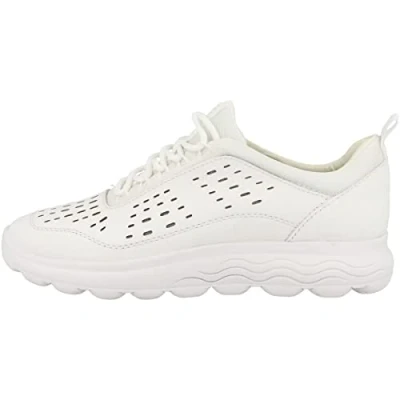 Image of Geox D Spherica A Trainers, Women&#039;s, Size: 6, White Leather