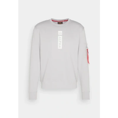 Image of ALPHA INDUSTRIES Men&#039;s Rp Sweatshirt, Pastel Grey, M