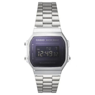 Image of Casio Retro Digital watch silvercoloured, Size: One Size, Silver coloured