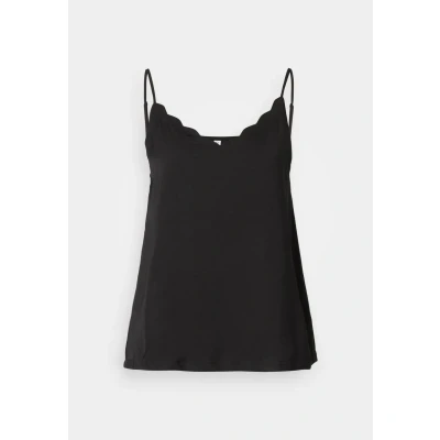 Image of ONLY Onldebbie Singlet NOOS WVN Top, Women&#039;s, Size: 14, Black