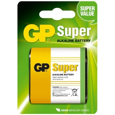 Image of GP Batteries SUPER 4.5 V Alkaline Specialties Flat Battery