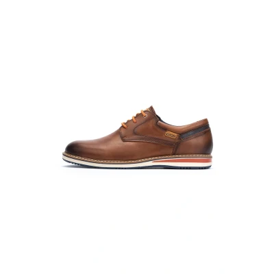 Image of Pikolinos Mens Avila Leather Shoes, Cuero, 7 UK
