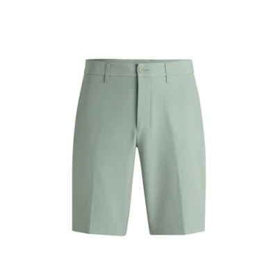 Image of BOSS Commuter Shorts, Men&#039;s, Size: 44R, Open green seventeen