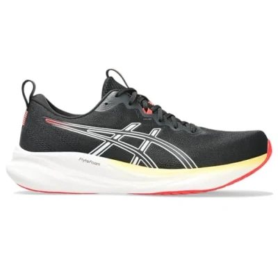 Image of Asics GEL Pulse 16 Road running shoes, Men&#039;s, Size: 13, Black/white shoes
