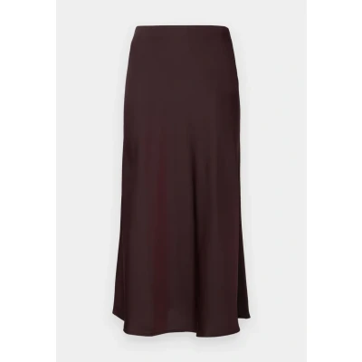 Image of YAS Yaspella MIDI Skirt Aline skirt, Women&#039;s, Size: Medium, Winetasting