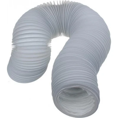 Image of Whirlpool Indesit 484000008556 air outlet house C00380132 universal dryer hose 3M ø 102 mm