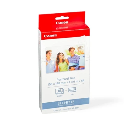 Image of Canon KP 36IP SELPHY Colour Inkjet Cartridge and Papers CO04703
