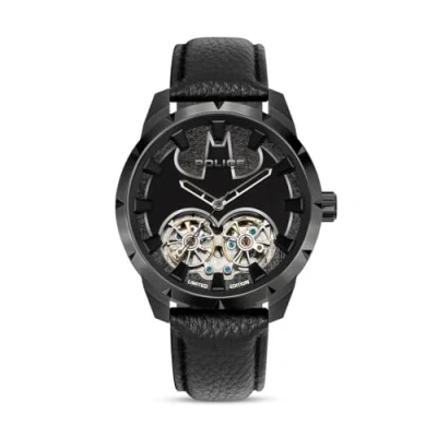 Image of Police Batman Watch, Men&#039;s, Size: One Size, Schwarz