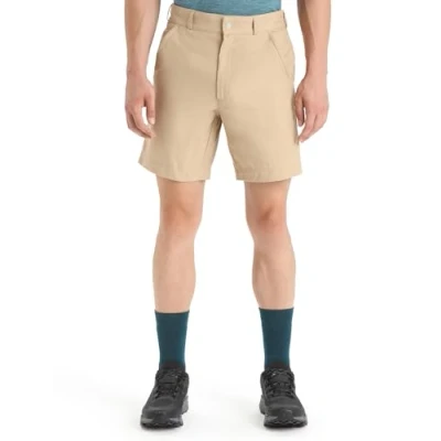 Image of Icebreaker Merino HIKE Shorts Outdoor shorts, Men&#039;s, Size: 28, Sand