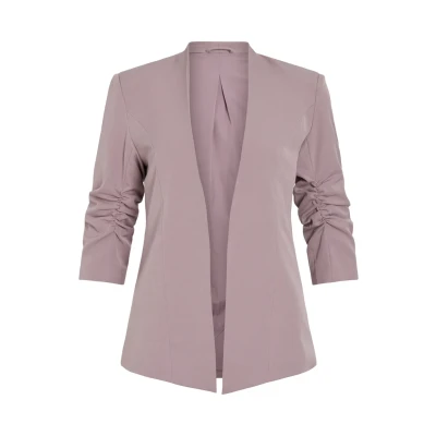 Image of VILA Viher NEW Blazer, Women&#039;s, Size: Large, Toadstool
