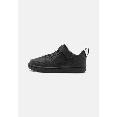 Image of Nike Sportswear Court Borough LOW Recraft (PS Trainers for kids, Size: 10K, Black High quality imitation leather