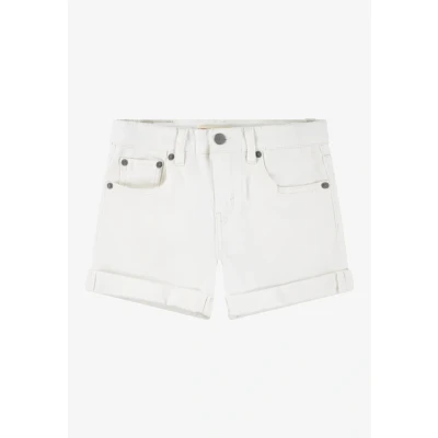 Image of Levi&#039;s Girlfriend Denim shorts for kids, Size: 8y, Cloud dancer