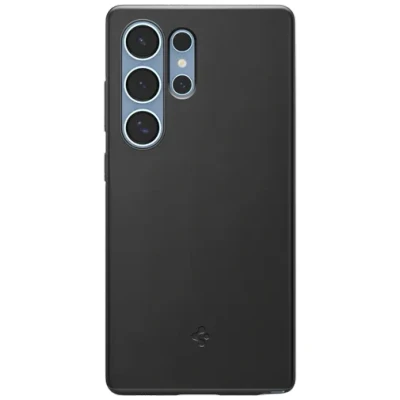 Image of Spigen Thin Fit PC Back Cover Black Samsung Galaxy S25 Ultra