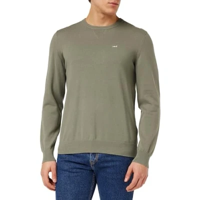 Image of Levi&#039;s Lightweight Jumper, Men&#039;s, Size: Small, Smokey olive