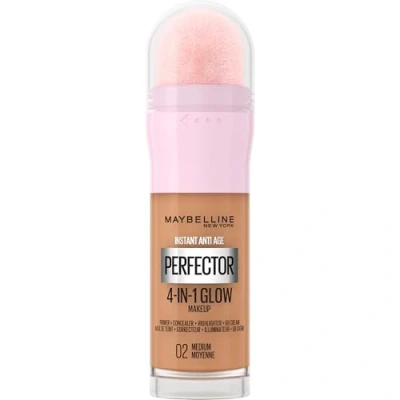 Image of Maybelline Instant Anti Age Perfector 4 in 1 Glow Primer, Concealer, Highlighter, BB Cream 20ml (Various Shades) Medium