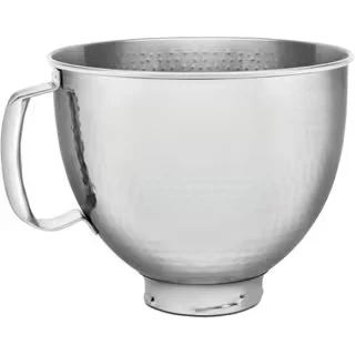 Image of KitchenAid Stainless Steel Mixing Bowl 4.8l Hammered 5ksm5ssbhm