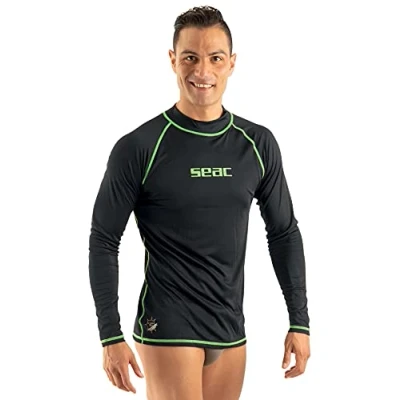 Image of SEAC T Sun Long Man, Rash Guard for Swimming, Surfing, Diving, UV Protection