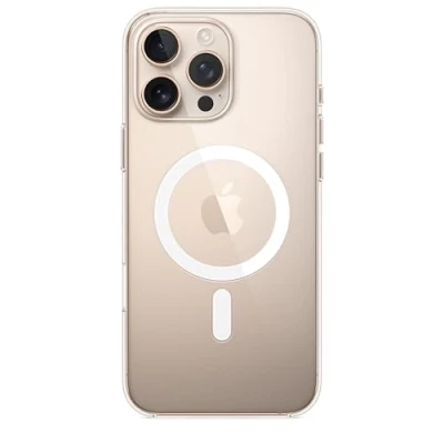 Image of Apple PC Back Cover Transparent MagSafe iPhone 16 Pro Max