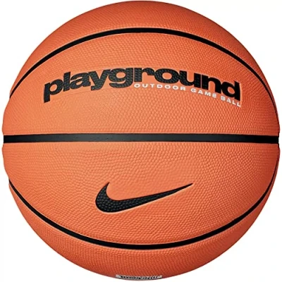 Image of NIKE Unisex () BASKETBALL EVERYDAY PLAYGROUND TAN SIZE 7 FULL, 814 Amber/Black/Black, UK