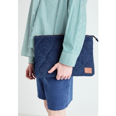 Image of Levi&#039;s Laptop Sleeve Unisex bag, Size: One Size, Indigo rinse