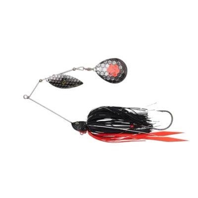 Image of Savage Gear Da&#039;Bush Spinnerbait Silver Black Red 32g #3
