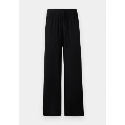 Image of Selected Femme Slfviva Gulia LONG SUN Trousers, Women&#039;s, Size: 6, Black