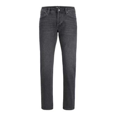 Image of Jack &amp; Jones Jjimike Jjoriginal Cropped 511 Straight leg jeans, Men&#039;s, Size: 30x32, Black denim