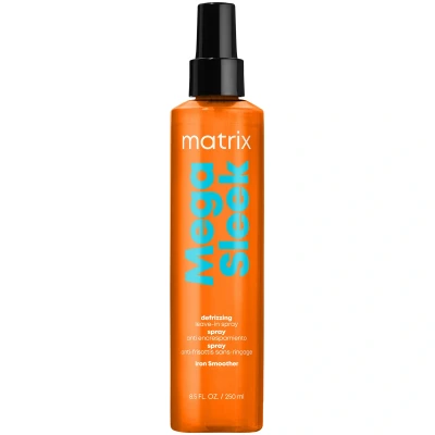 Image of Matrix Total Results Mega Sleek Iron Smoother Heat Protection and Frizz Control Hair Spray 250ml