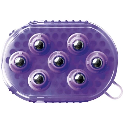 Image of Curry comb and massage double sided glove
