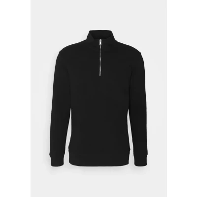 Image of ONLY&amp;SONS Men&#039;s Onsceres Life Half Zip Sweat Noos Pullover Sweater, Black, L