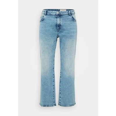 Image of Noisy May Nmyolanda WIDE Relaxed fit jeans, Women&#039;s, Size: 16x30, Light blue denim
