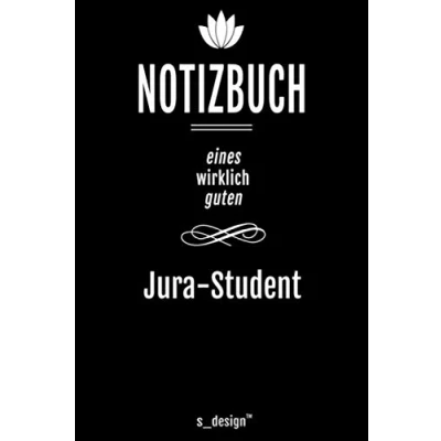 Image of Notizbuch für Jura Studenten/Jura Student: Originelle Geschenk Idee [120 Seiten liniertes blanko Papier]