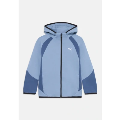 Image of PUMA Boy&#039;s Evostripe Full zip Hoodie Dk B Sweatshirt (pack of 1)