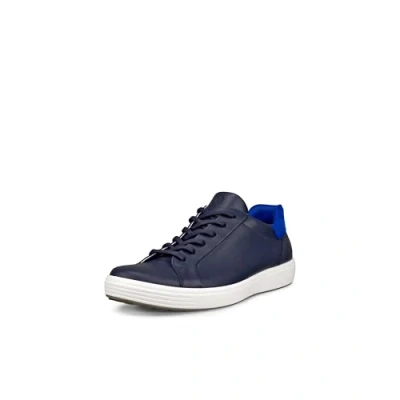 Image of ECCO Men&#039;s Soft 7 470824 Sneaker, Marine Virtual, 8/8.5 UK