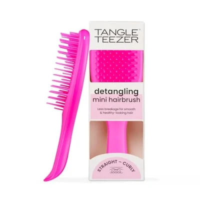 Image of Tangle Teezer The Ultimate Detangler Mini Brush Runway Pink