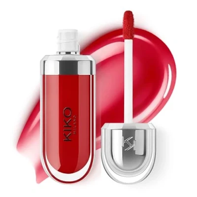 Image of KIKO Milano 3D Hydra Lipgloss 6.5ml (Various Shades) 15 Cherry Red