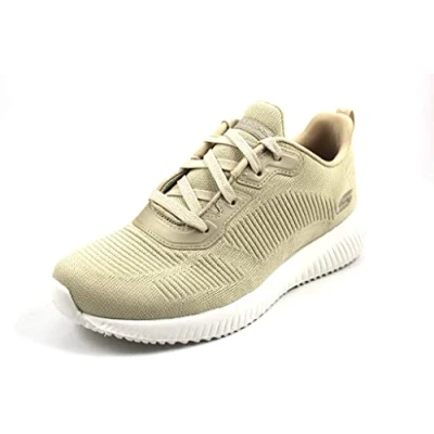 Image of Skechers Sport BOBS Squad Trainers natural, Women&#039;s, Size: 5.5, Natural Textile